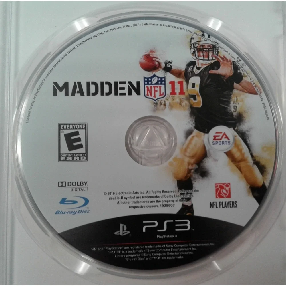 Madden NFL 11 - Sony Playstation 3 (PS3) Video Game